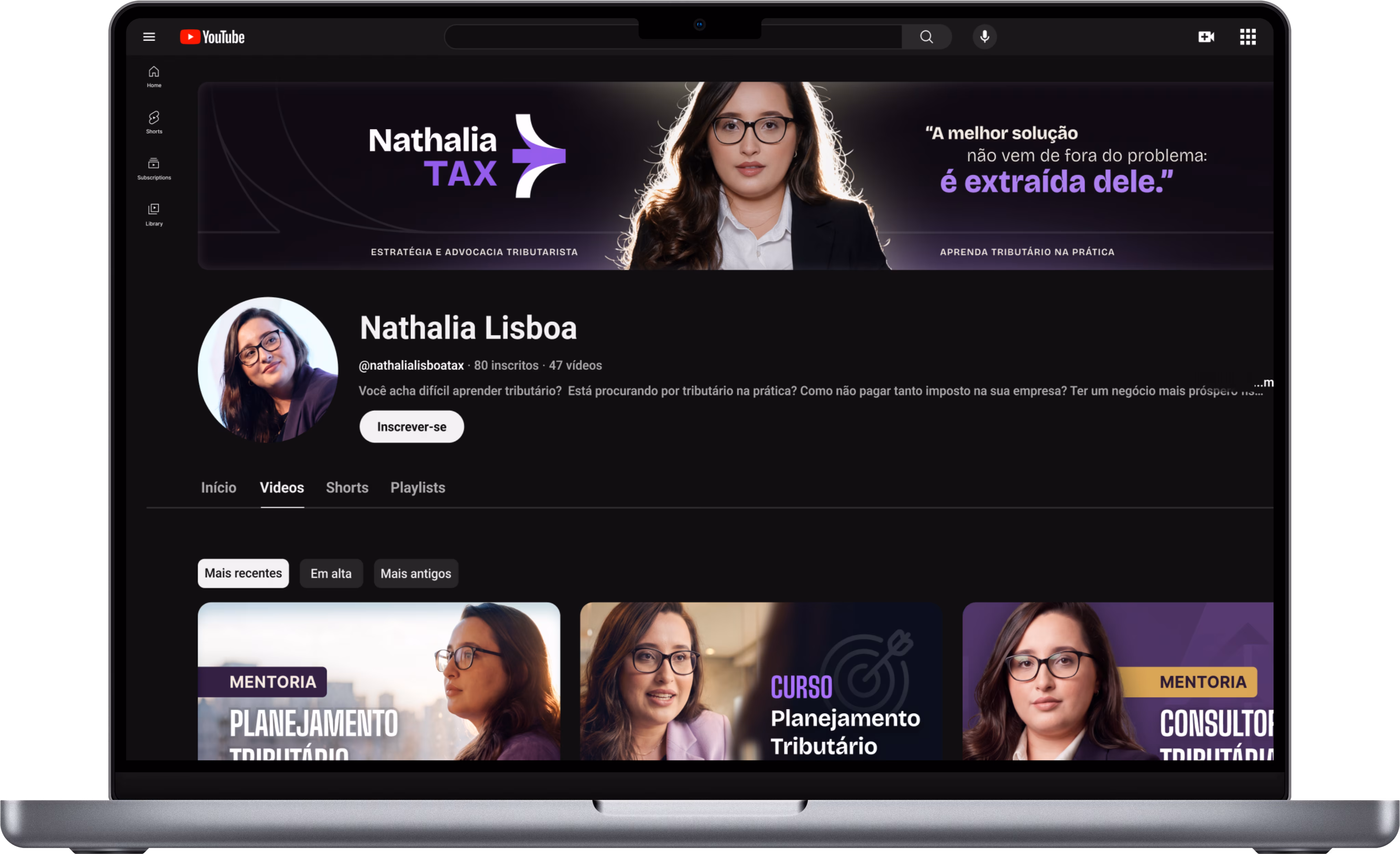 Vídeos de Nathalia Lisboa no YouTube